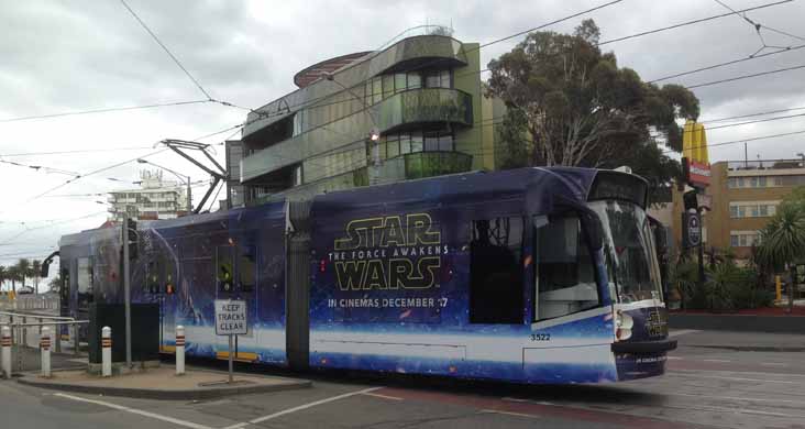 Yarra Trams Combino Star Wars 3522